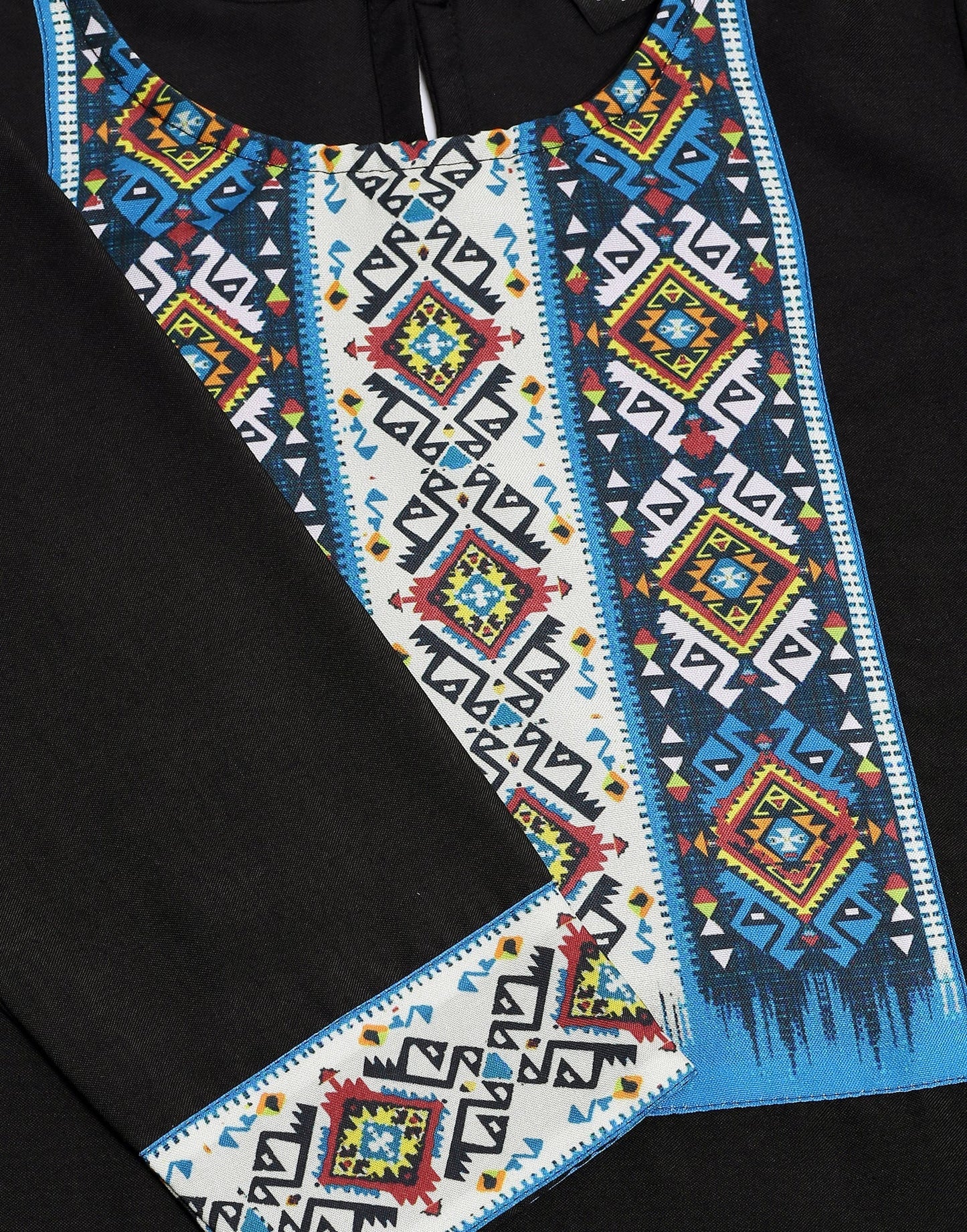 Black Printed Kurti | Sudathi