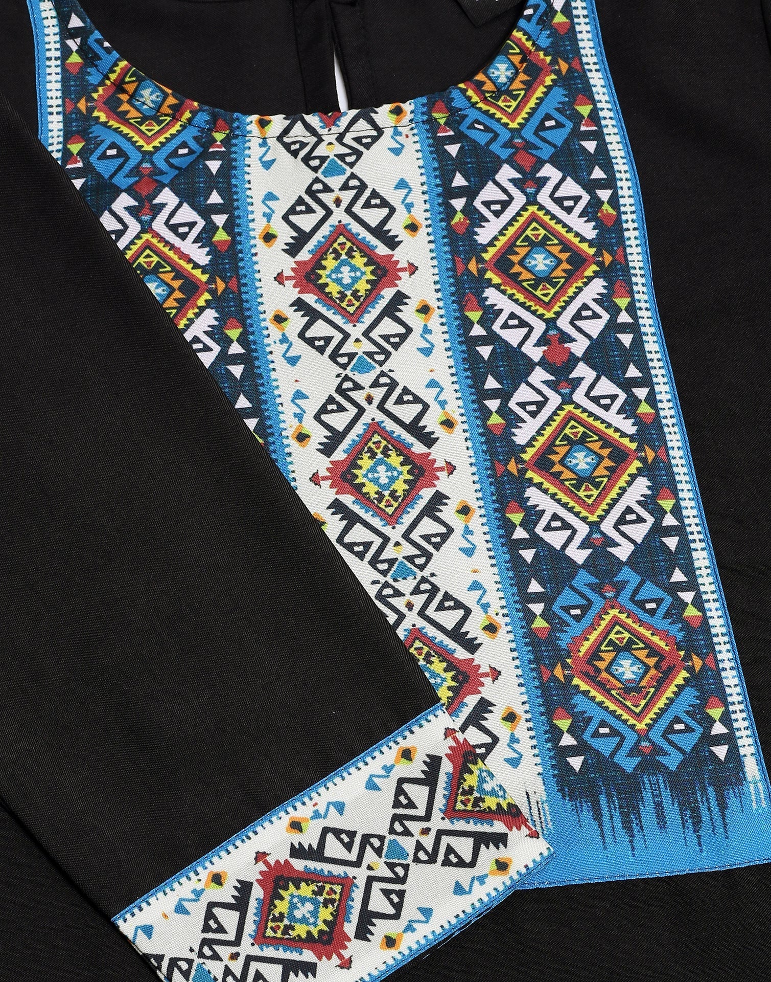 Black Printed Kurti | Sudathi