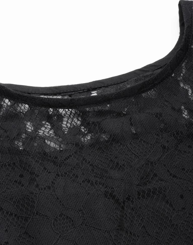 Black Sheer Dress | Sudathi