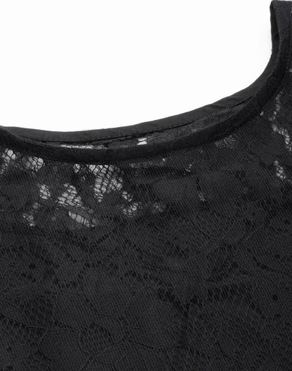 Black Sheer Dress | Sudathi