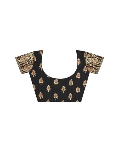 Red Jacquard Silk Saree