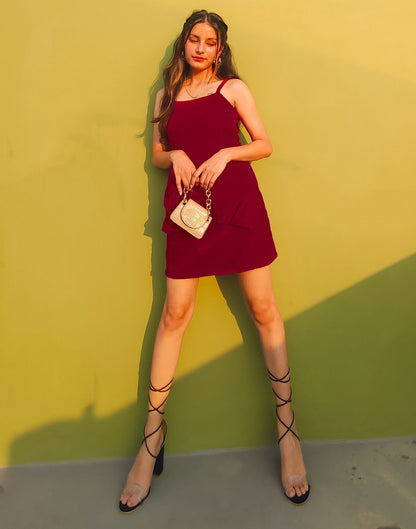 Red Velvet Dress | Sudathi