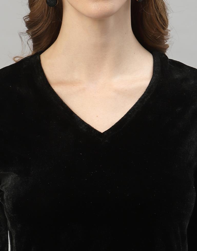 Black Velvet Dress | Sudathi