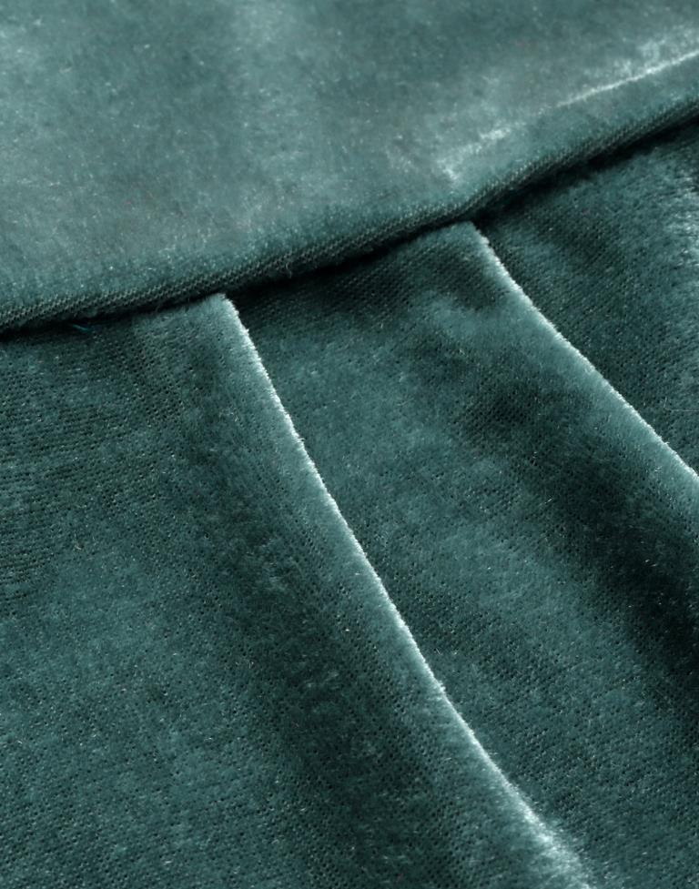 Dusty Green Velvet Dress | Sudathi