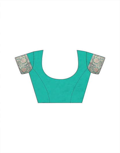 Dusty Pink Jacquard Silk Saree