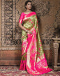 Mehandi Green Weaving Silk Banarasi Saree