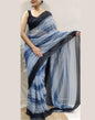 Ready to Wear Grey Georgette Printed Saree