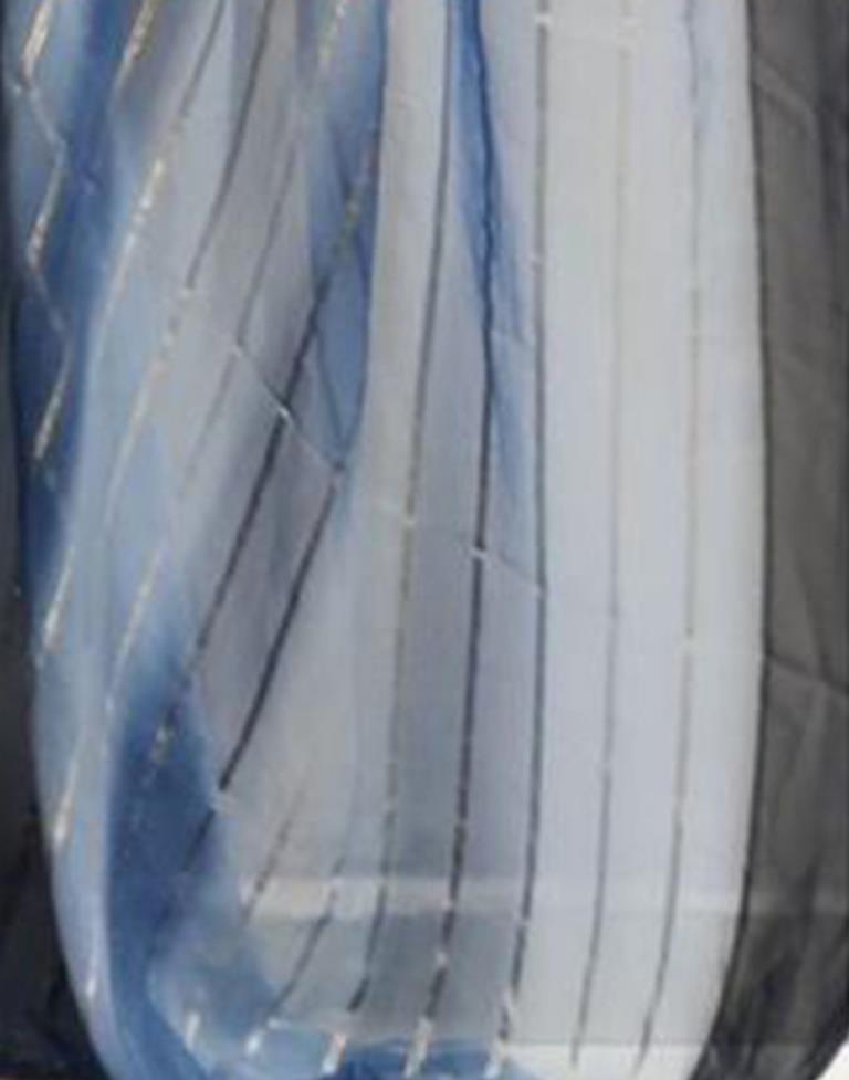 Ready to Wear Grey Georgette Printed Saree