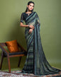 Multicoloured Chiffon Printed Saree