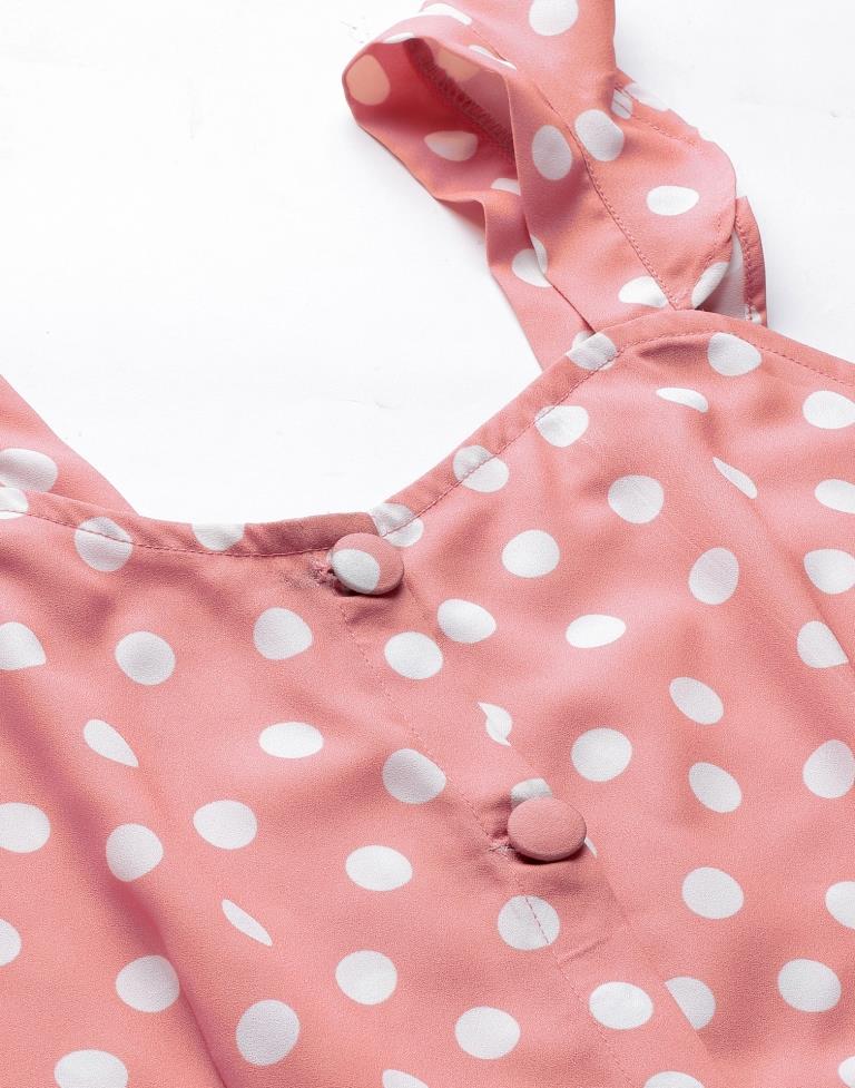 Peach Button Pencil Dress | Sudathi