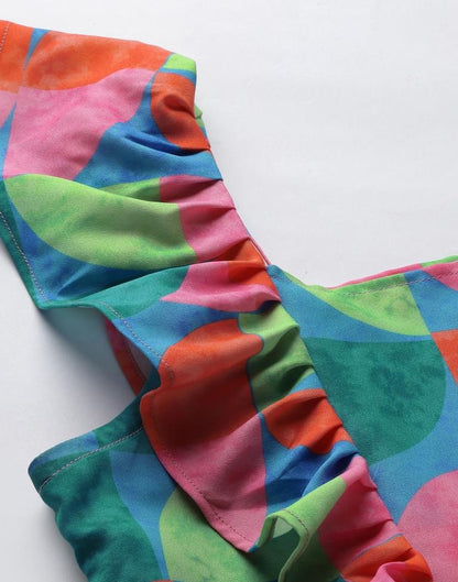 Multicolor Trendy Co-Ords Set | Sudathi