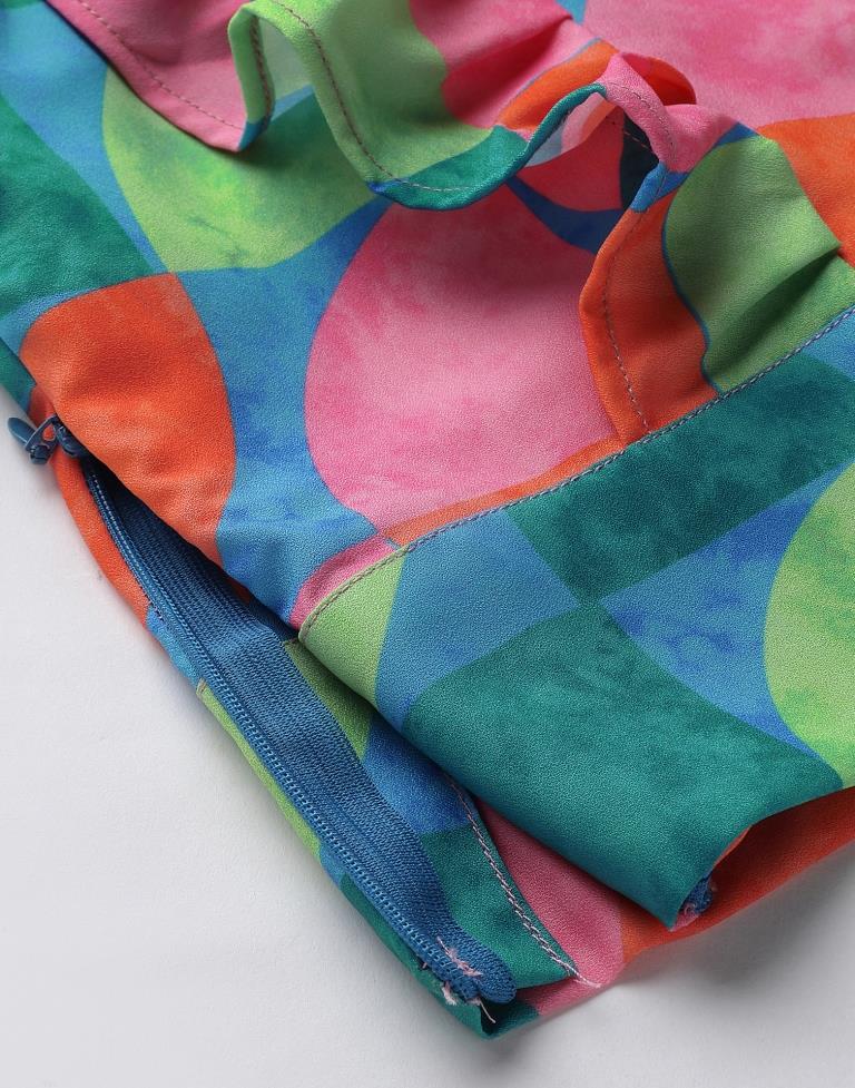 Multicolor Trendy Co-Ords Set | Sudathi