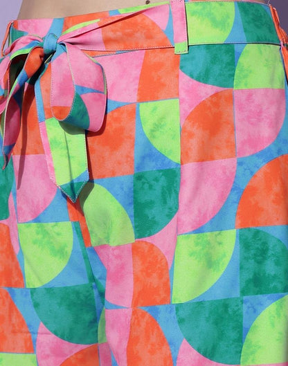Multicolor Trendy Co-Ords Set | Sudathi
