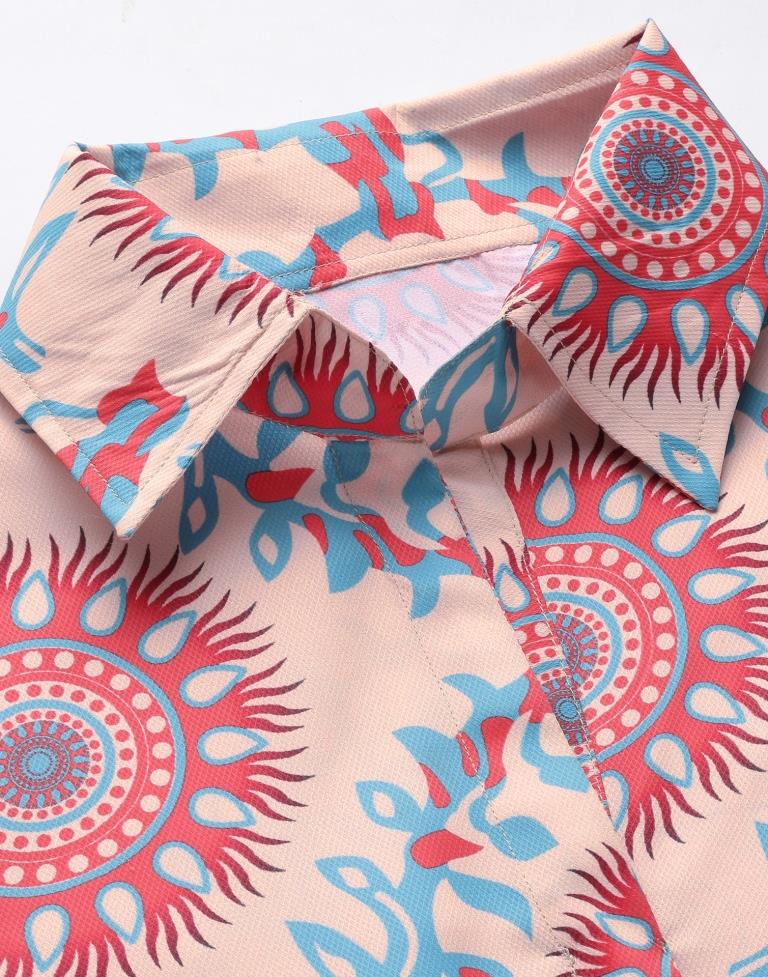 Peach Shirt Dress | Sudathi