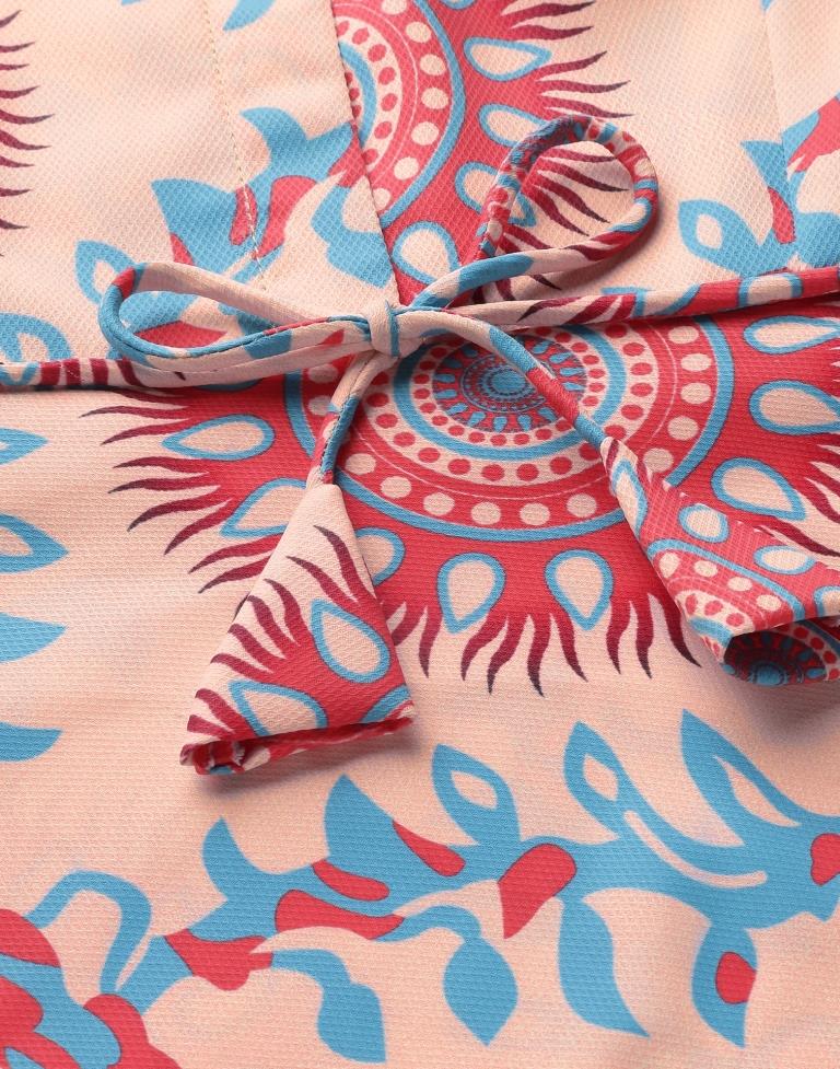 Peach Shirt Dress | Sudathi