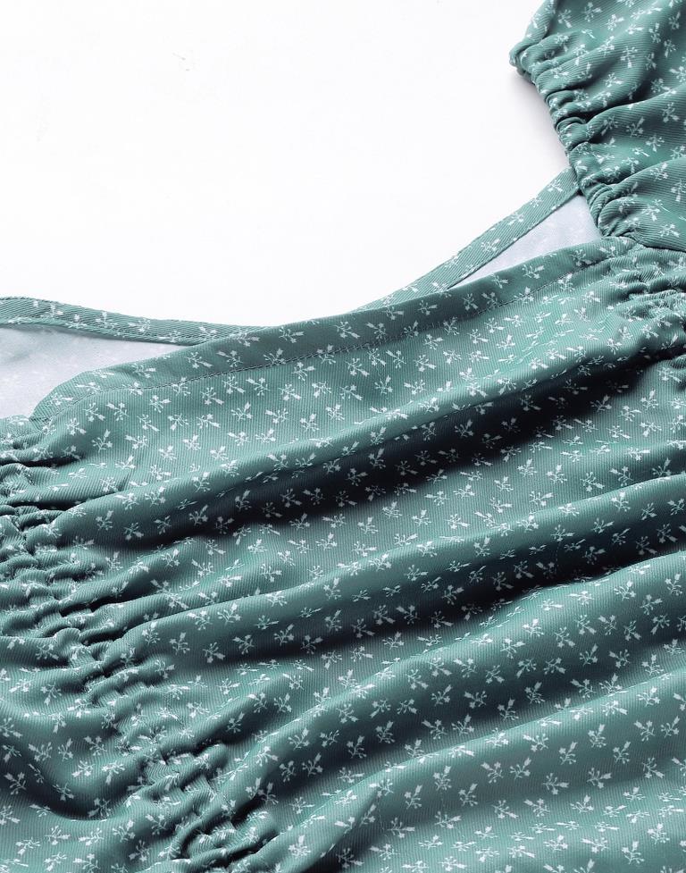 Light Blue Drawstring Dress | Sudathi