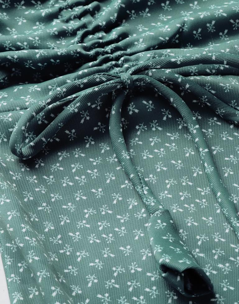 Light Blue Drawstring Dress | Sudathi