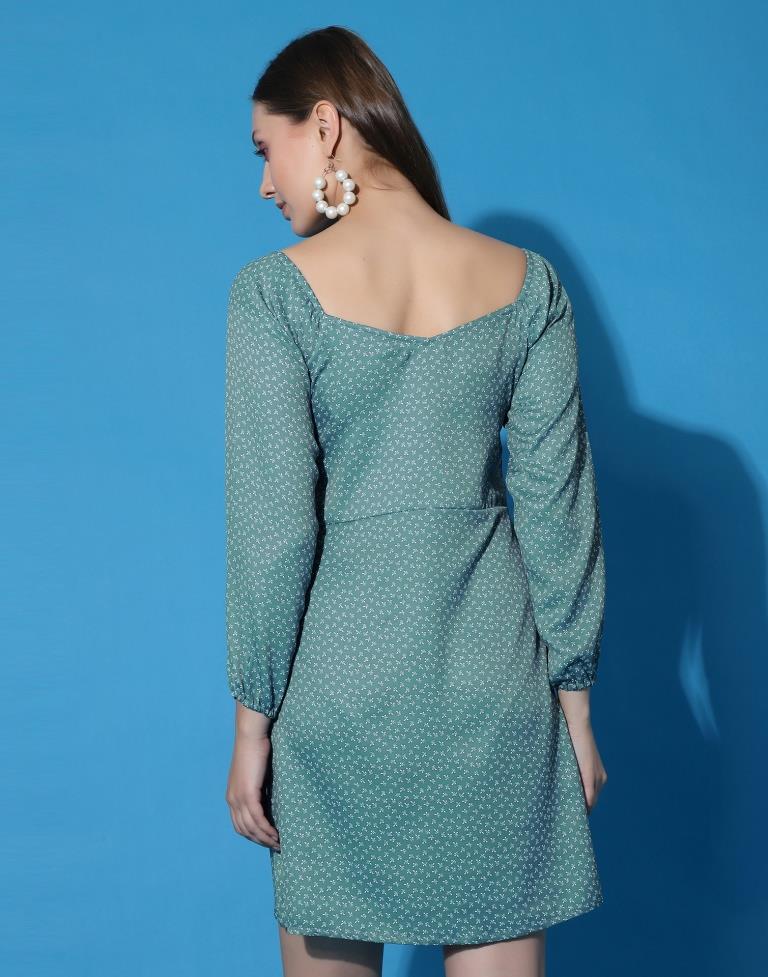 Light Blue Drawstring Dress | Sudathi