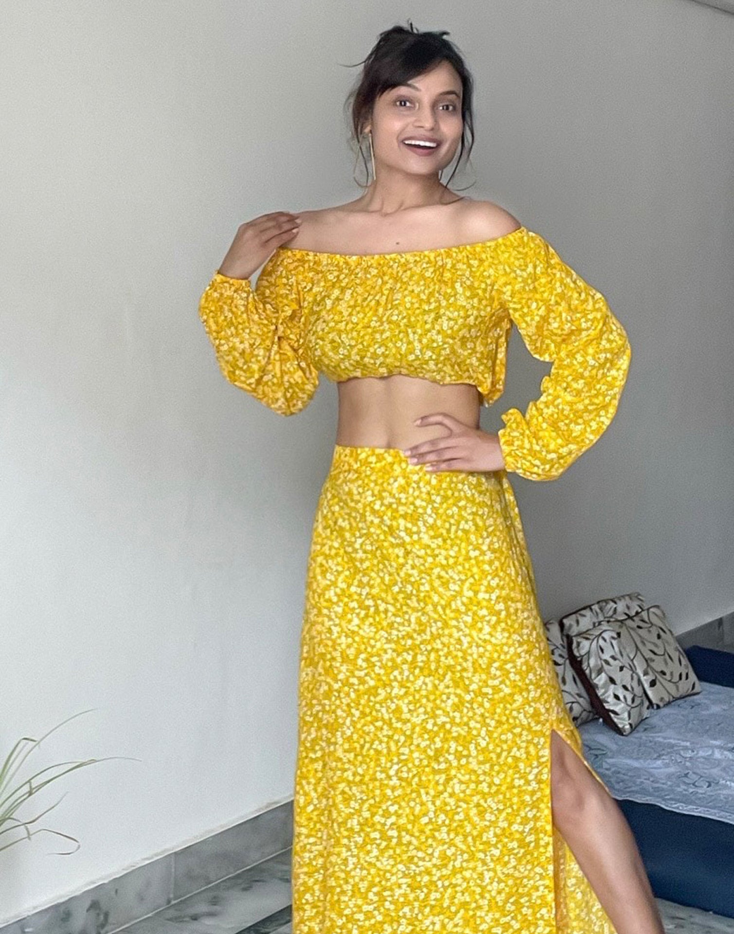 Yellow Co-Ords Set | Sudathi