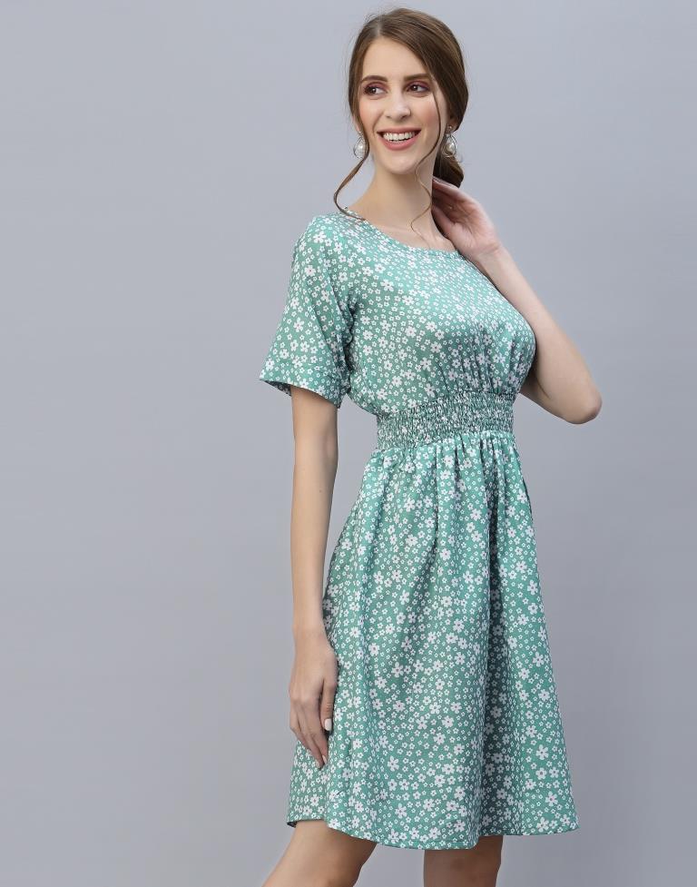 Light Blue Smocked Dress | Sudathi