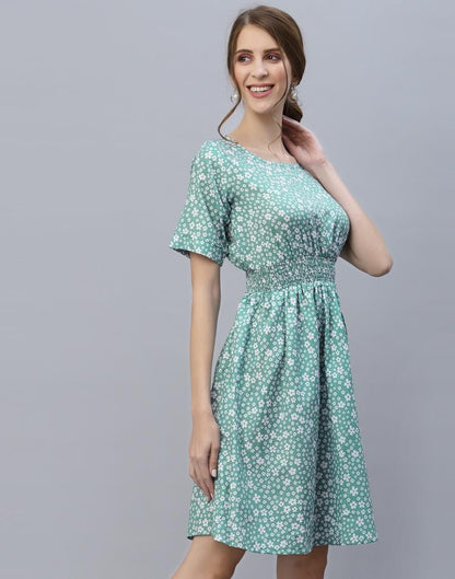 Light Blue Smocked Dress | Sudathi