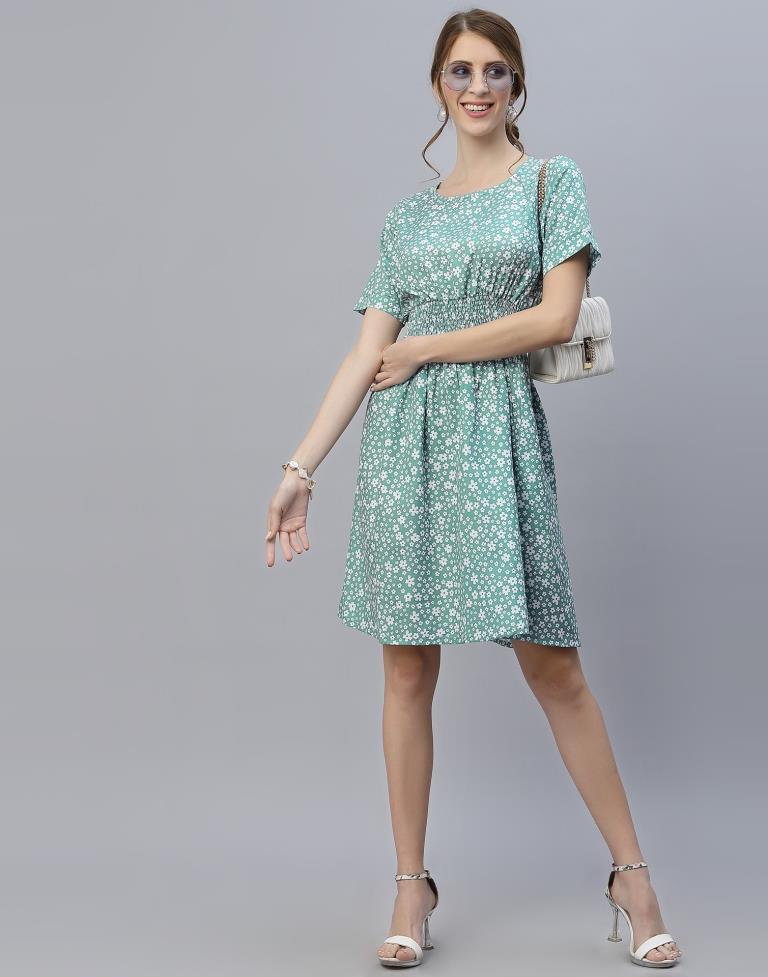 Light Blue Smocked Dress | Sudathi