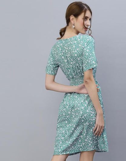 Light Blue Smocked Dress | Sudathi