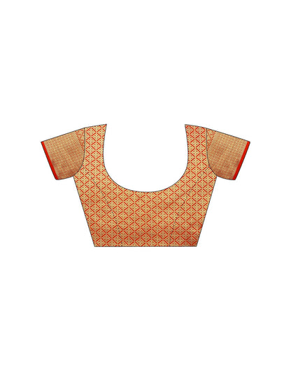 Turmeric Yellow Bandhani Silk Saree