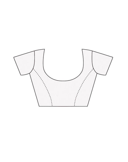 Purple Organza Printed Saree