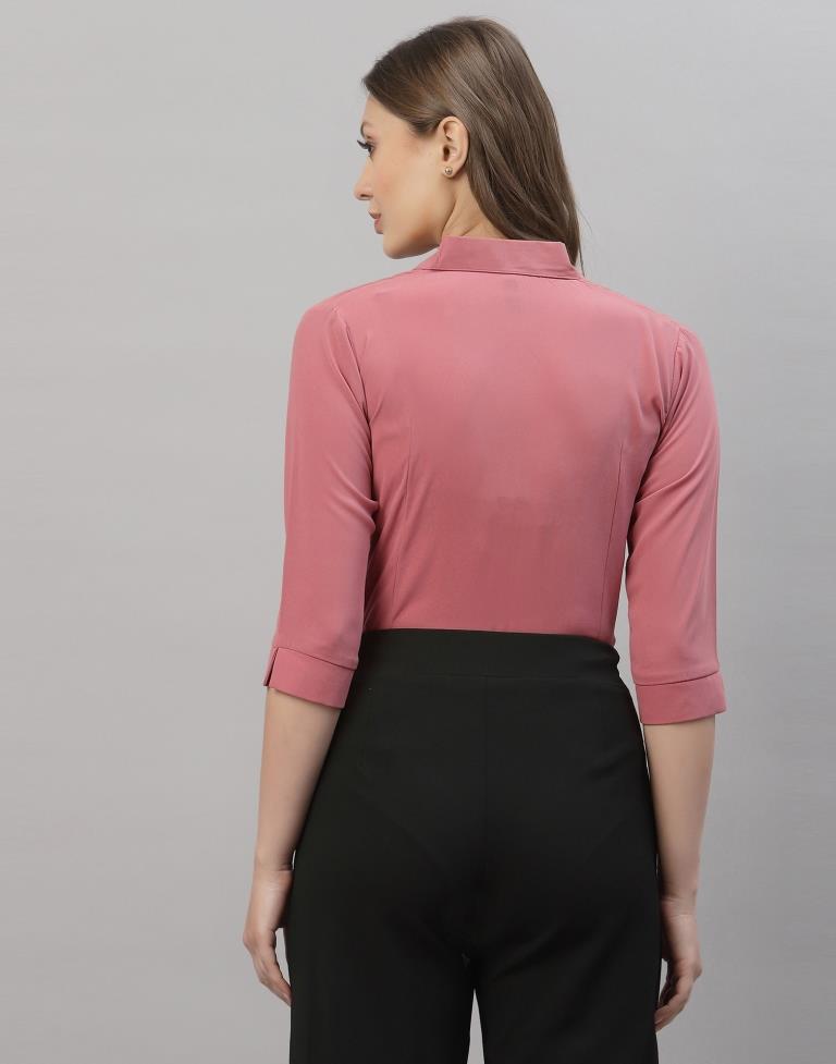 Blush Pink Casual Shirt | Sudathi