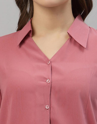 Blush Pink Casual Shirt | Sudathi