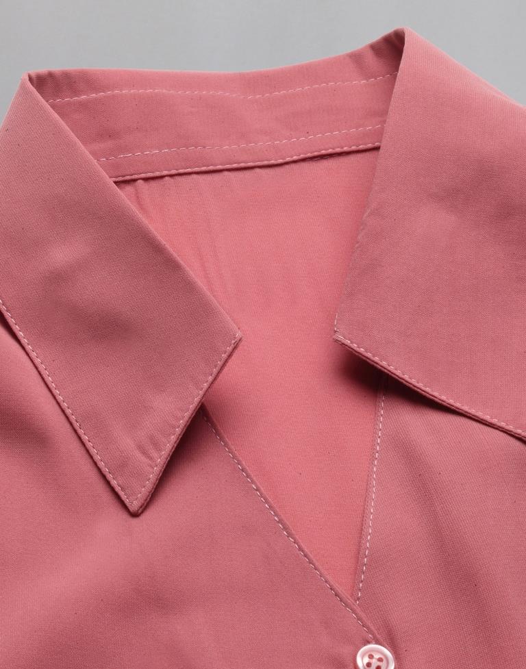 Blush Pink Casual Shirt | Sudathi