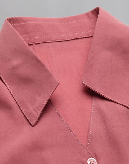 Blush Pink Casual Shirt | Sudathi