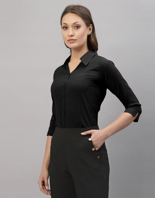 Black Casual Shirt | Sudathi