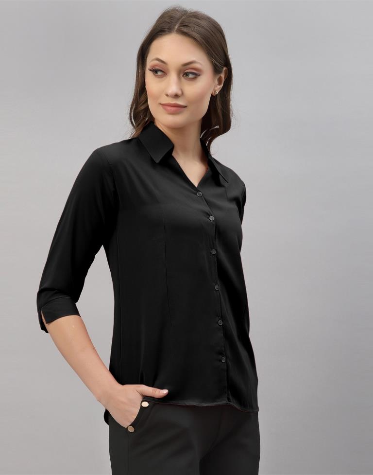 Black Casual Shirt | Sudathi