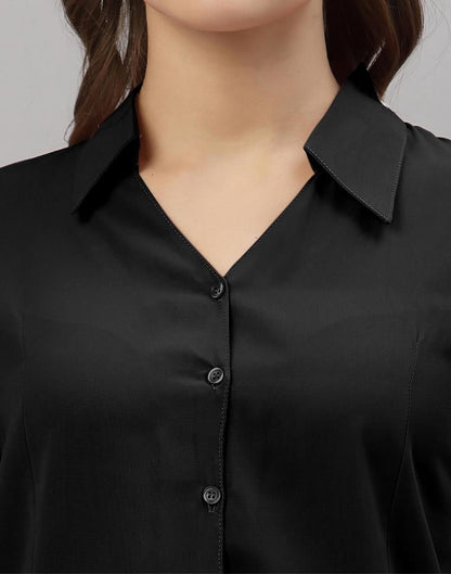 Black Casual Shirt | Sudathi