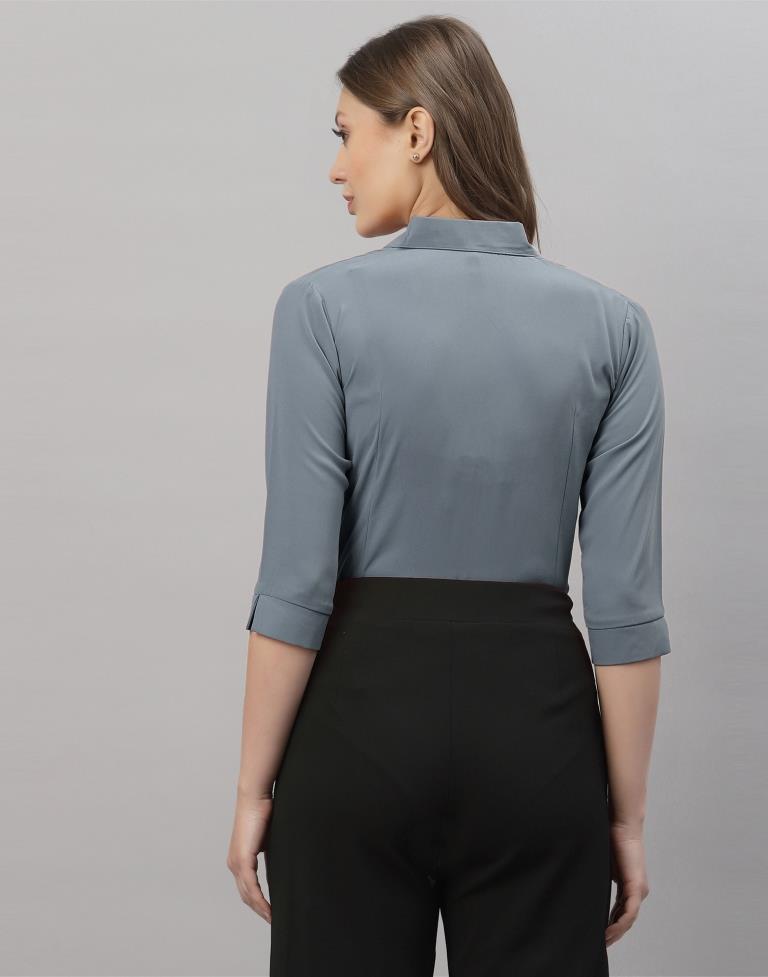 Grey Casual Shirt | Sudathi