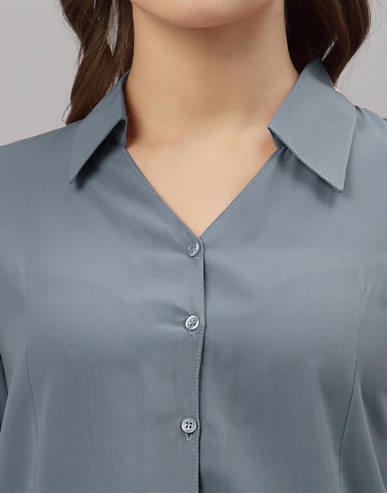 Grey Casual Shirt | Sudathi