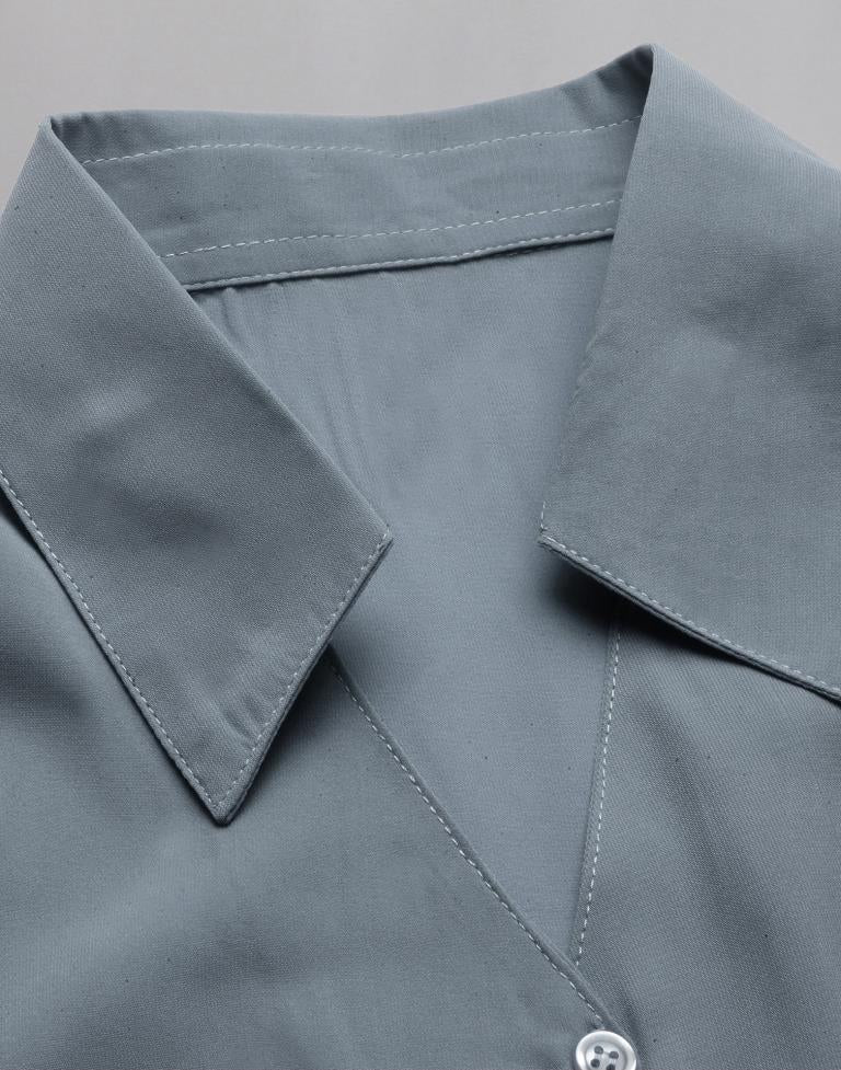 Grey Casual Shirt | Sudathi