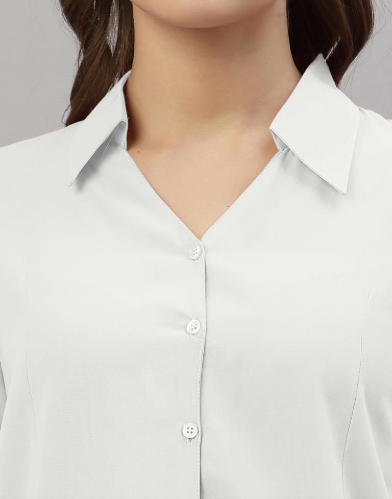 White Casual Shirt | Sudathi