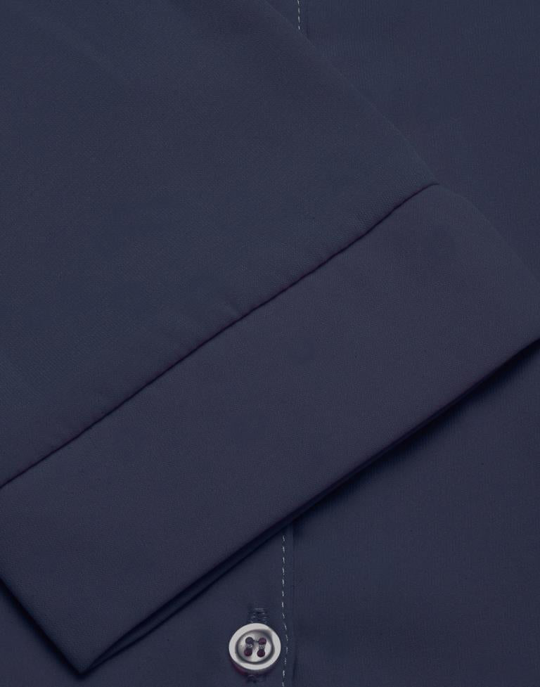 Navy Blue Casual Shirt | Sudathi
