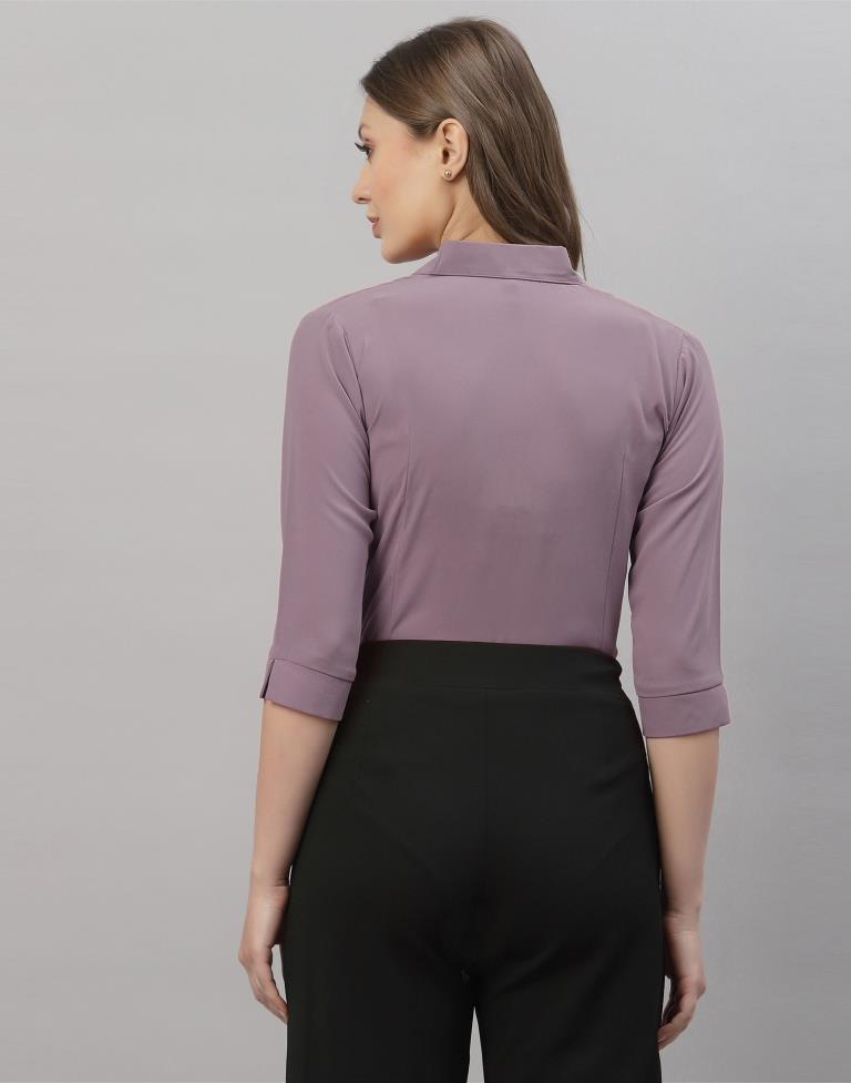 Lavender Casual Shirt | Sudathi