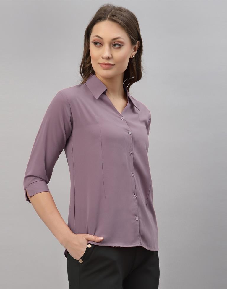 Lavender Casual Shirt | Sudathi