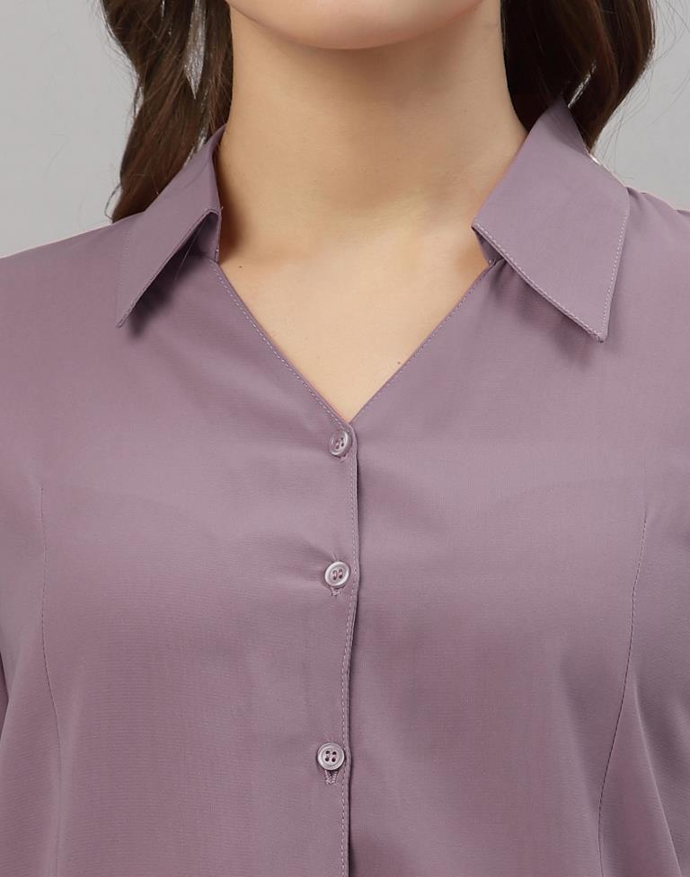 Lavender Casual Shirt | Sudathi
