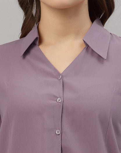 Lavender Casual Shirt | Sudathi