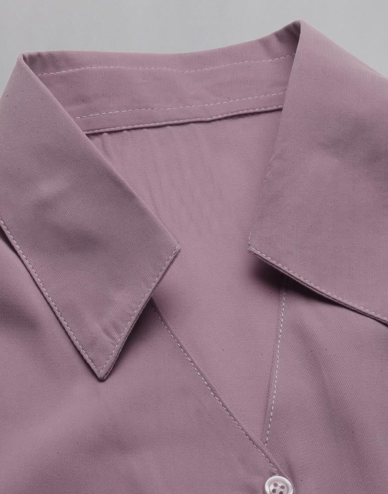 Lavender Casual Shirt | Sudathi