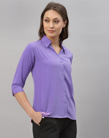 Lavender Casual Shirt | Sudathi