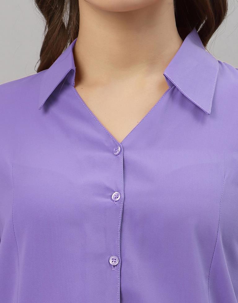 Lavender Casual Shirt | Sudathi