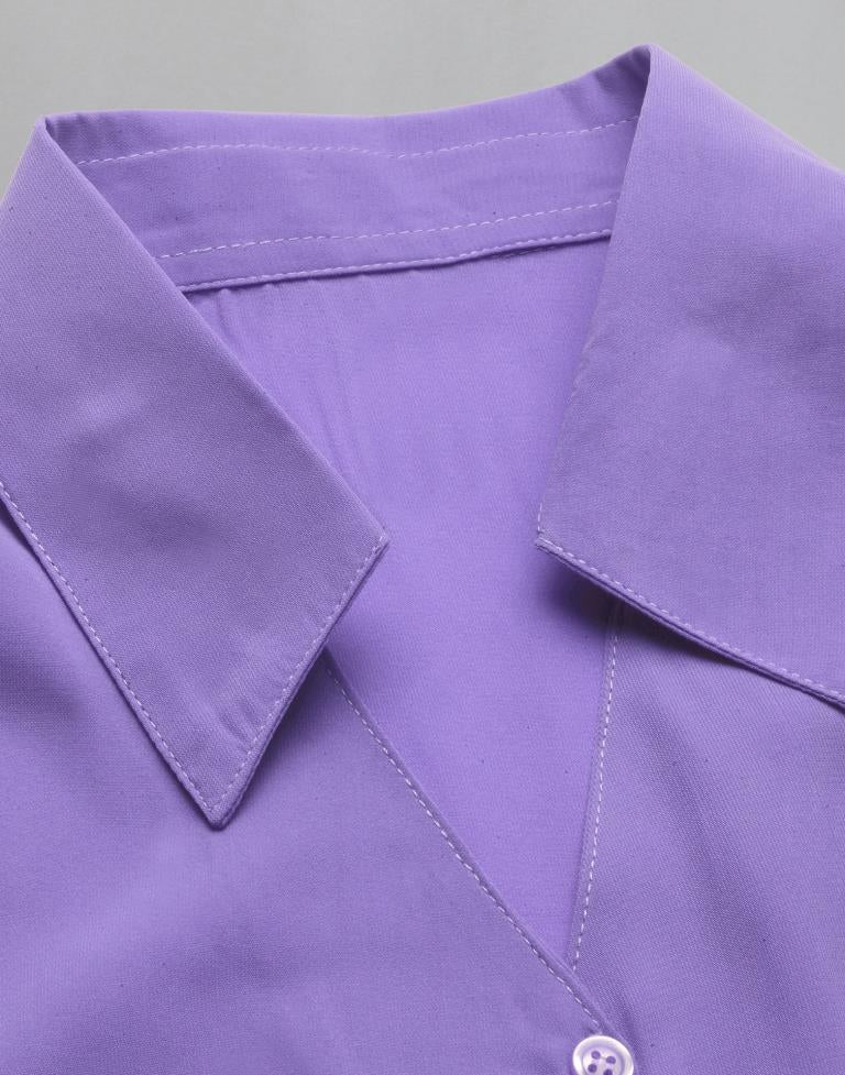 Lavender Casual Shirt | Sudathi