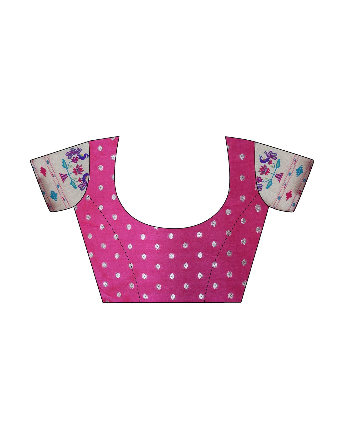 Turquoise Weaving Silk Paithani Saree